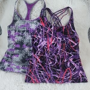 Calvin Klein Cotton Work Out Tanks EUC L